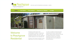 Desktop Screenshot of peachgrove.co.nz